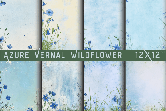 Download Azure Vernal Wildflower Page - Wild Collection